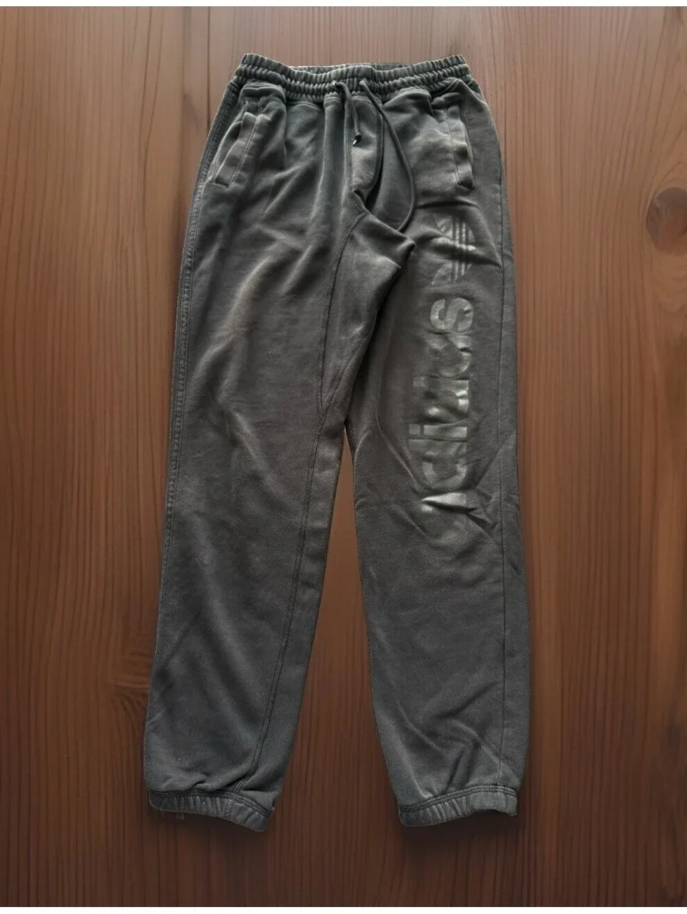 Adidas Originals Mens Small 28” Blackbird Joggers Vintage Black Fleece